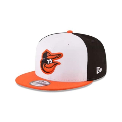 Black Baltimore Orioles Hat - New Era MLB Team Color Basic 9FIFTY Snapback Caps USA3578162